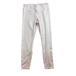 Women’s Juicy Couture Pink Shimmer Leggings Size L